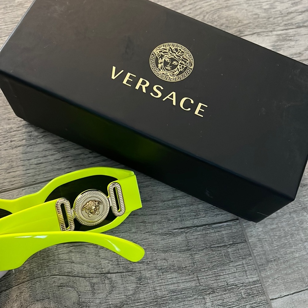 Versace neon biggie sunglasses
